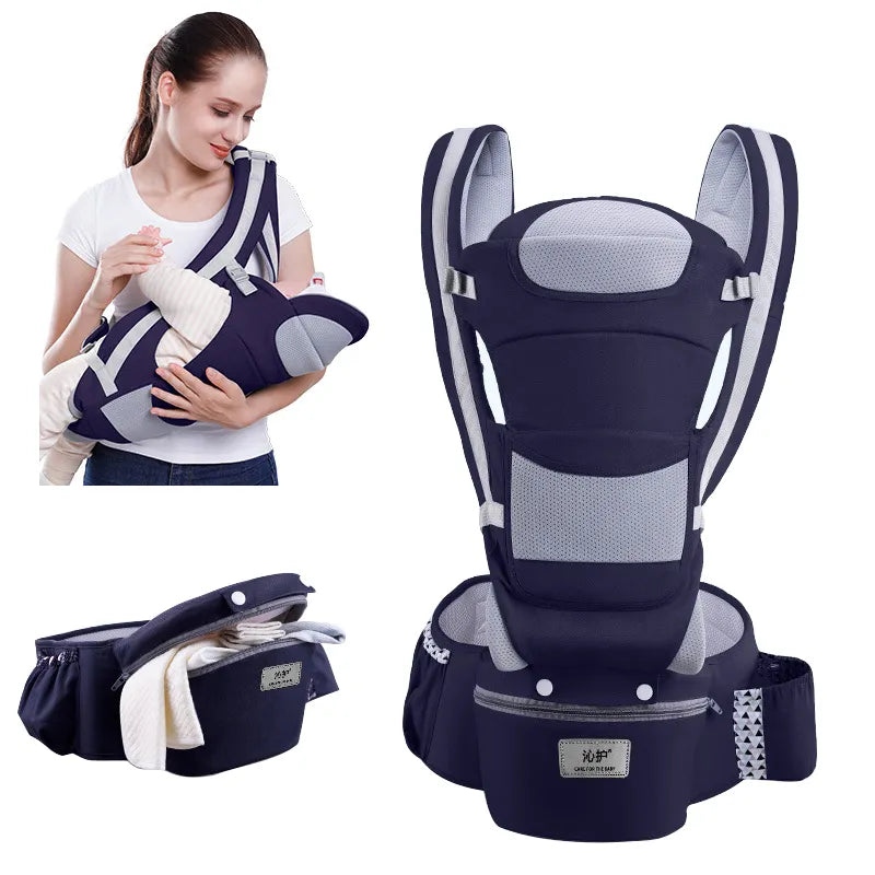 Ergonomic 9-in-1 Baby Carrier