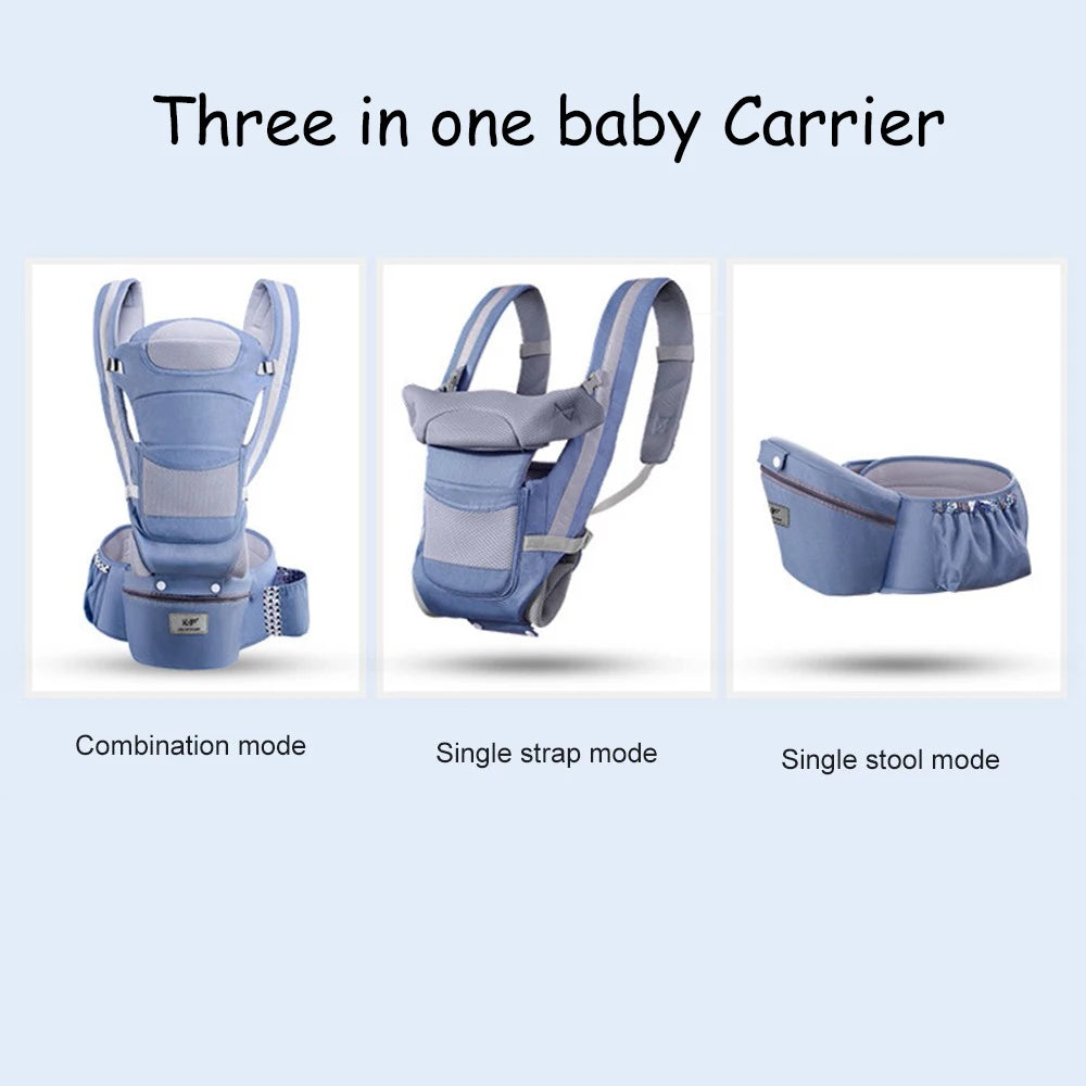 Ergonomic 9-in-1 Baby Carrier