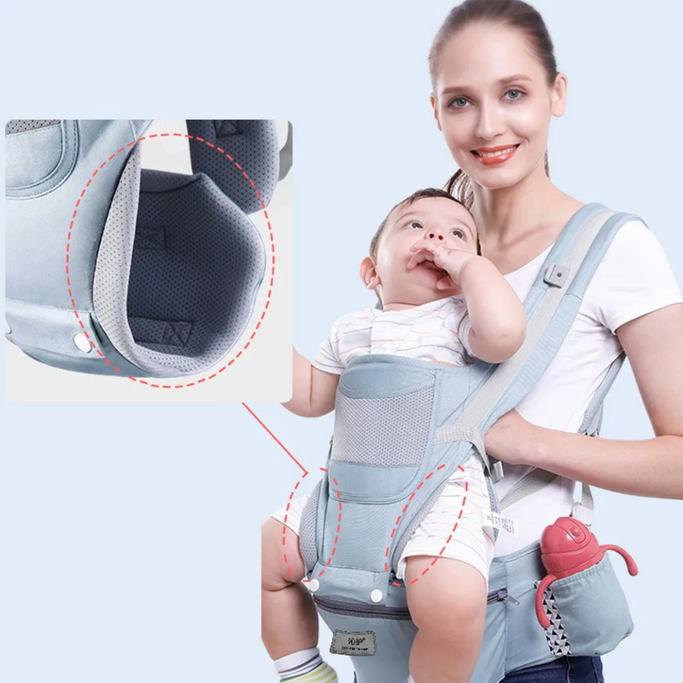 Ergonomic 9-in-1 Baby Carrier